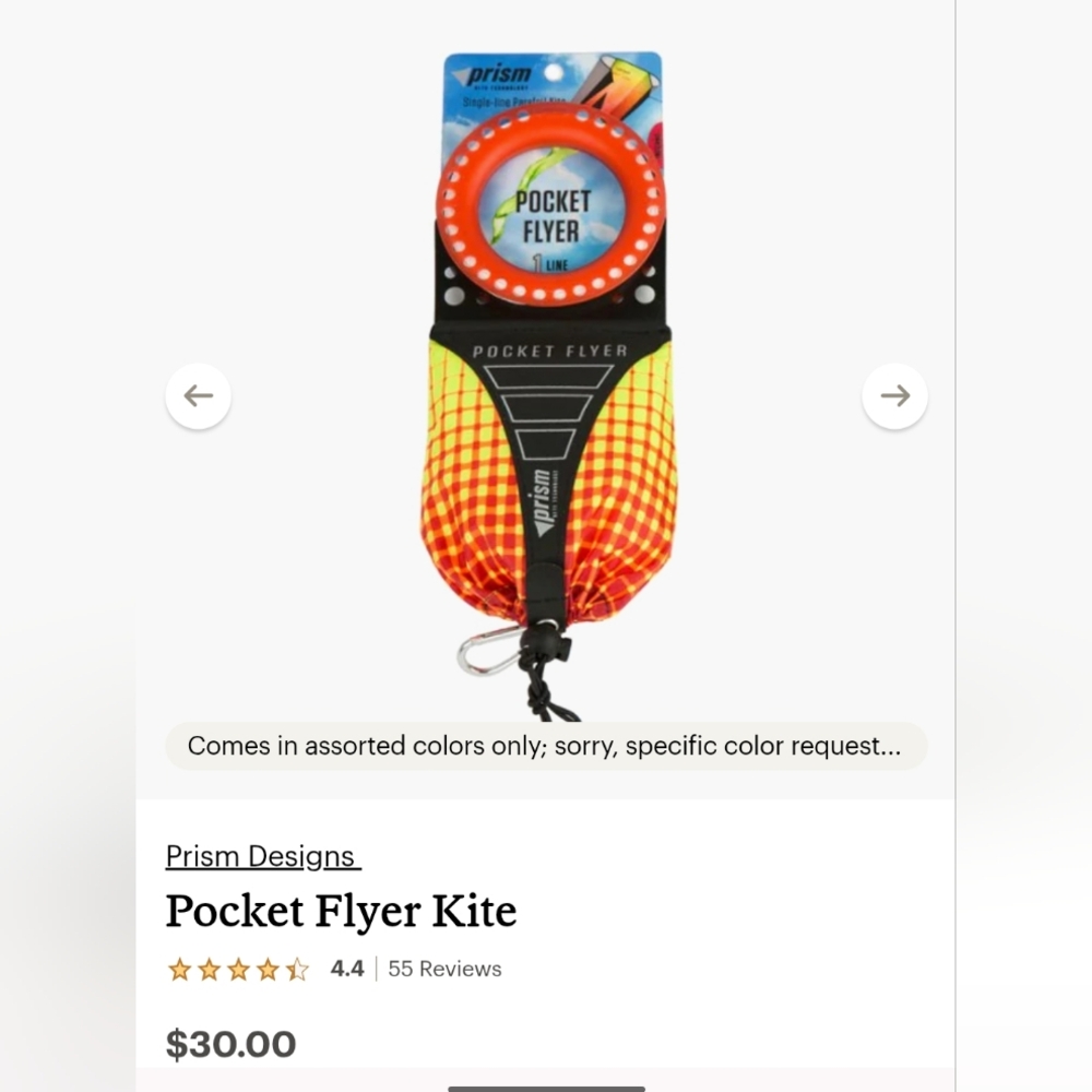 Prism Single-line Parafoil Kite